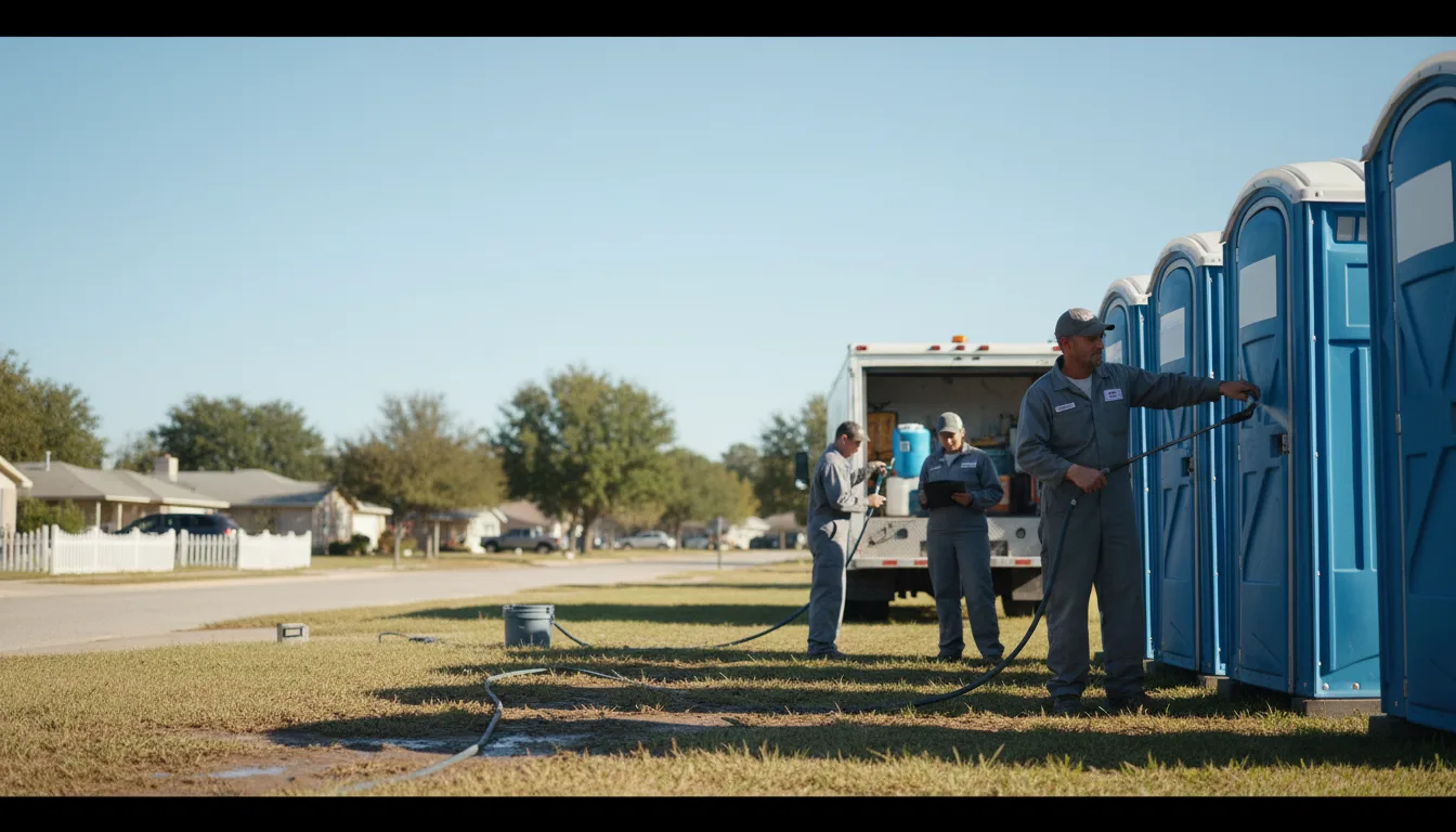 Long-Term Portable Toilet Rental in Valley Springs, AR near me